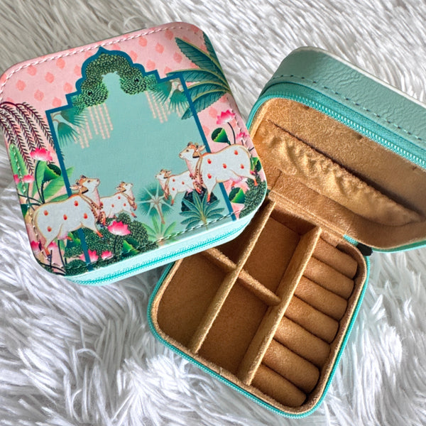 Pichwai Art Small Jewelry Box