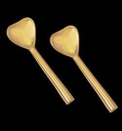 Gold Heart Spoon-MINIMUM OF TWO