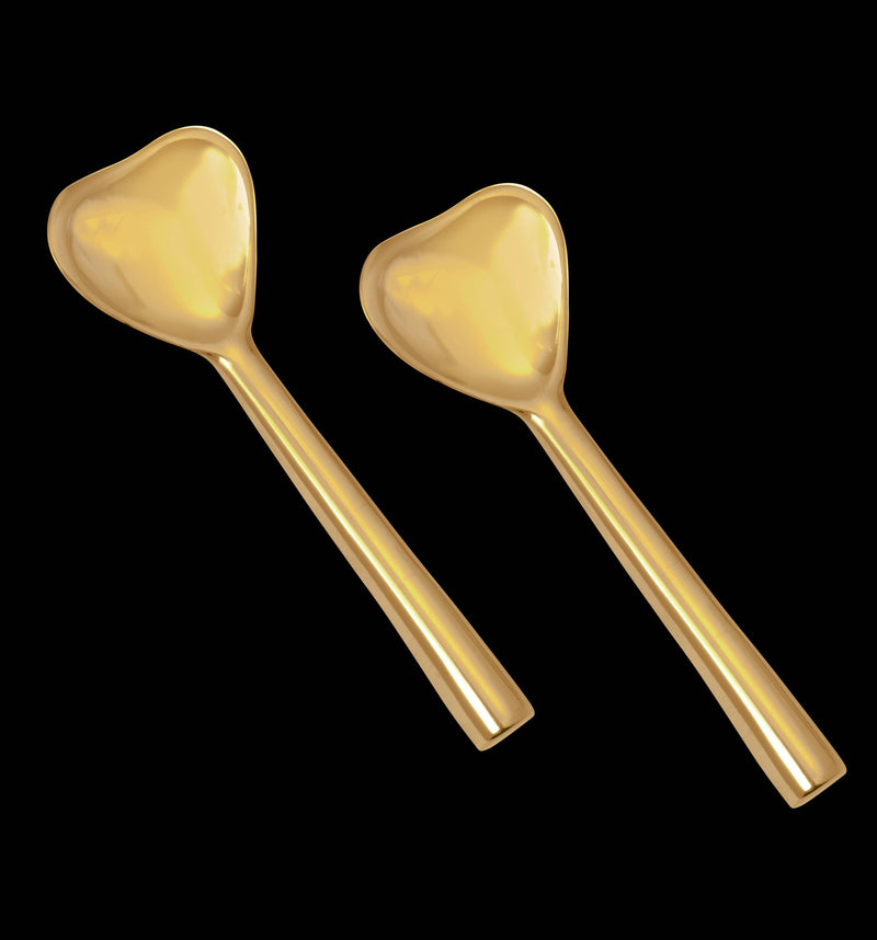 Gold Heart Spoon-MINIMUM OF TWO