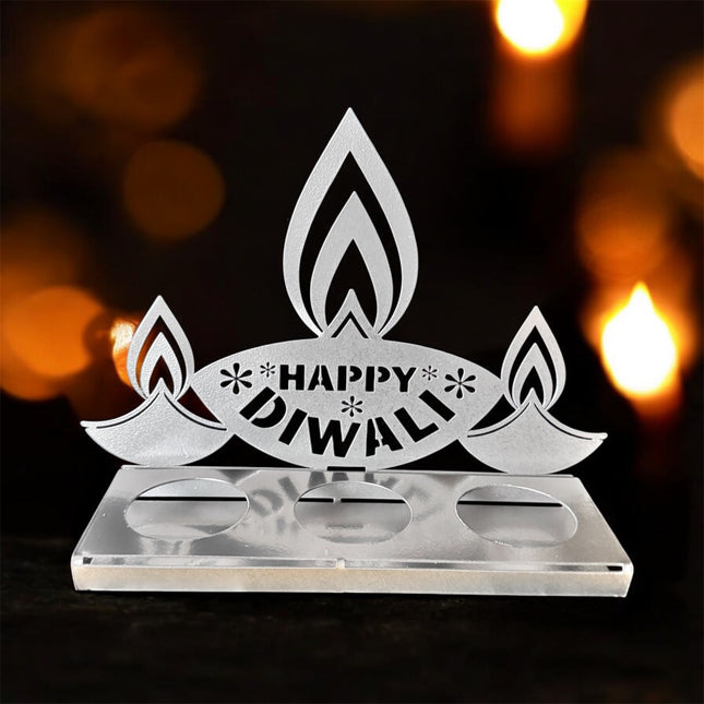 Happy Diwali Tea Holder