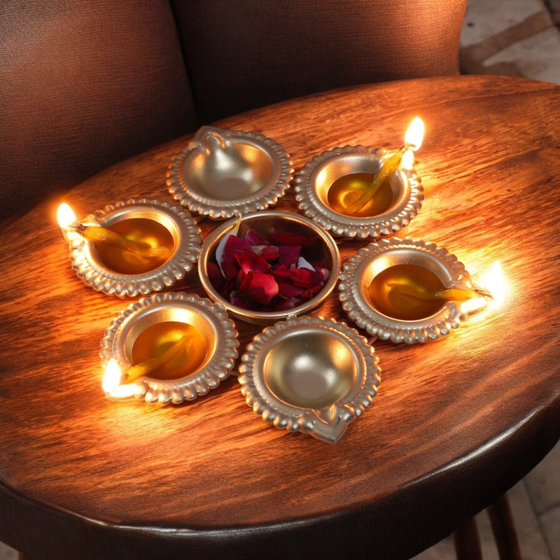 7in Diya Urli