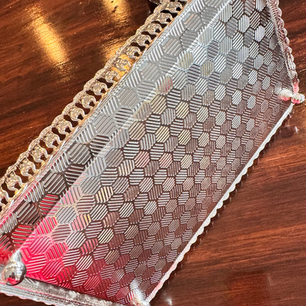 Silver Plated Tray - Rectangle