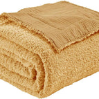 40 - Cotton + Fleece Beige / Twin
