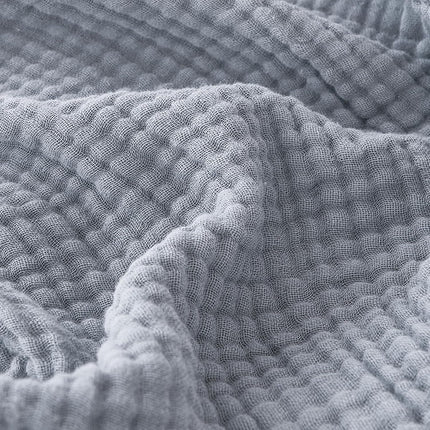 EMME Muslin Throw Blanket 100% Cotton Blankets for Couch Breathable Gauze All Season Soft and Lightweight Pre-Washed (Teal, 50"x70")