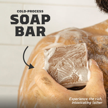 Dr. Squatch Natural Bar Soap for Men Variety Gift Set - Cold Process Soap No Harsh Chemicals - Rainforest Rapids, Coconut Castaway, Fresh Falls, Summer Citrus & Eucalyptus Greek Yogurt (5 oz, 5-Pack)