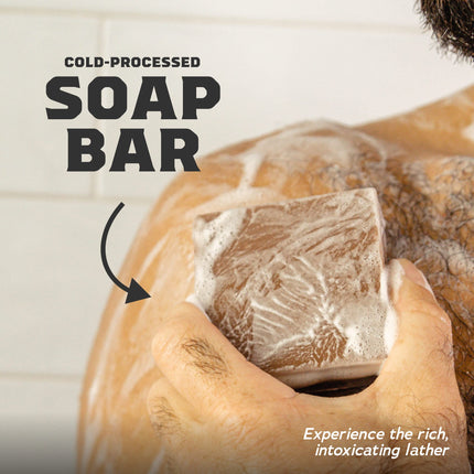 Dr. Squatch Natural Bar Soap for Men Variety Gift Set - Cold Process Soap No Harsh Chemicals - Rainforest Rapids, Coconut Castaway, Fresh Falls, Summer Citrus & Eucalyptus Greek Yogurt (5 oz, 5-Pack)