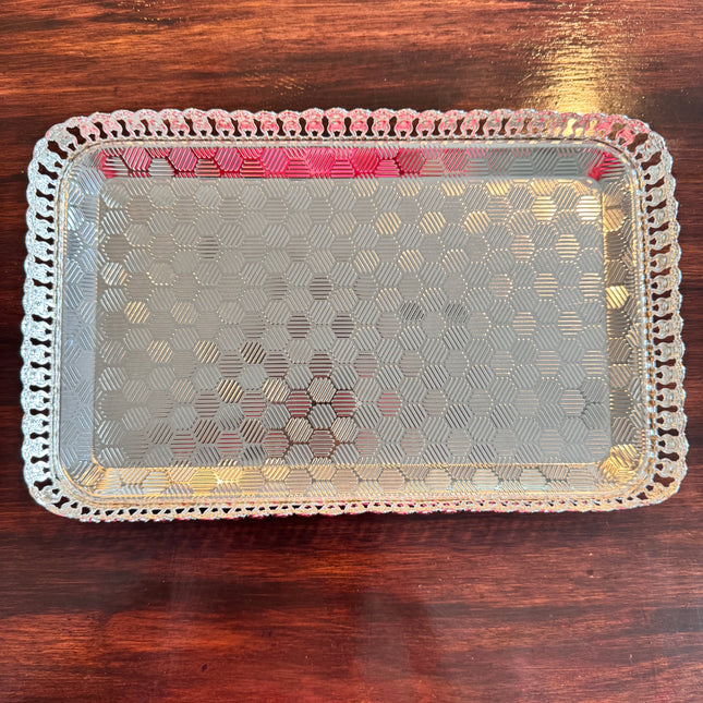 Silver Plated Tray - Rectangle