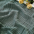 27 - Heather Forest Green / Large Throw