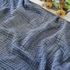 23 - Heather Navy / Large Throw