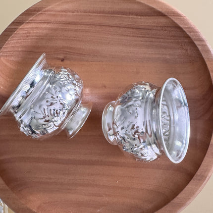 Haldi Kumkum Bowls with Tray