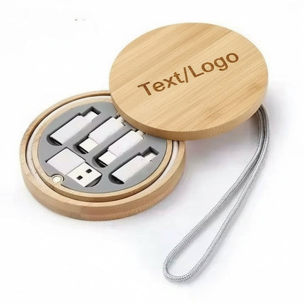 Bamboo Travel Charger Kit - Pack of 10