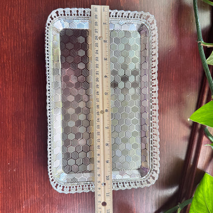 Silver Plated Tray - Rectangle