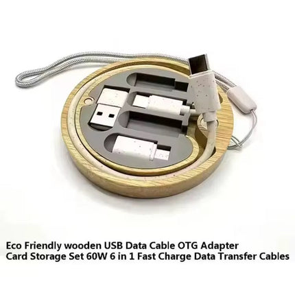 Bamboo Travel Charger Kit - Pack of 10