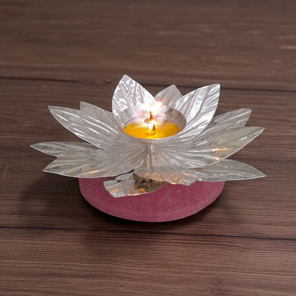 Silver Plated Diya