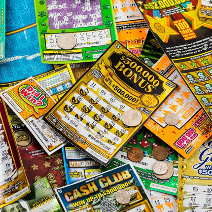 Lottery Ticket with a Personalized Card