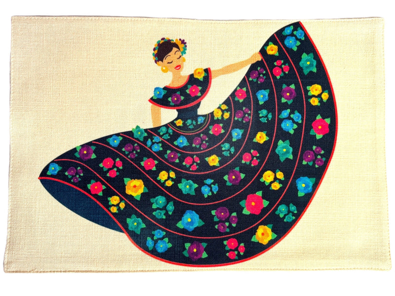 Mexican Theme Placemats Set of 6