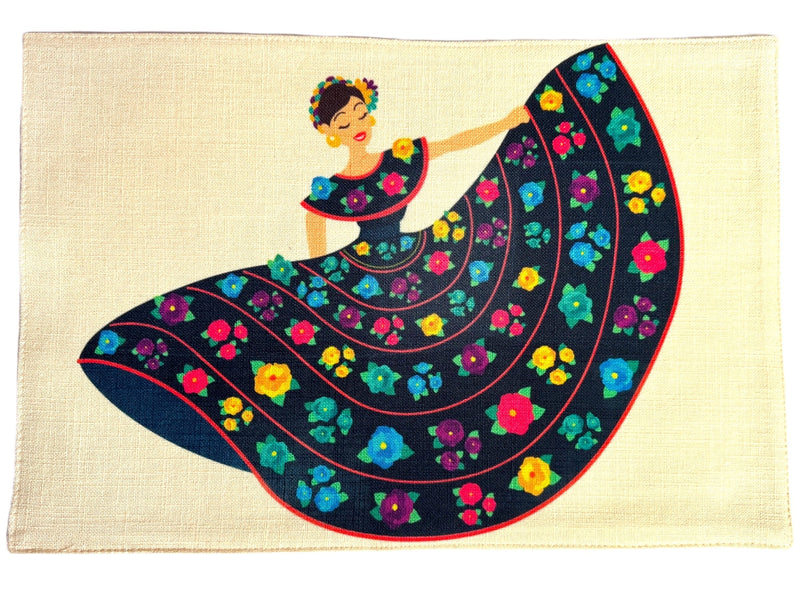 Mexican Theme Placemats Set of 6