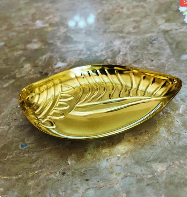 Shell shaped Small Brass plate