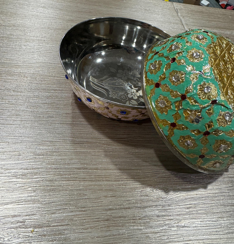 Meenakari Bowls in Pastel Shades