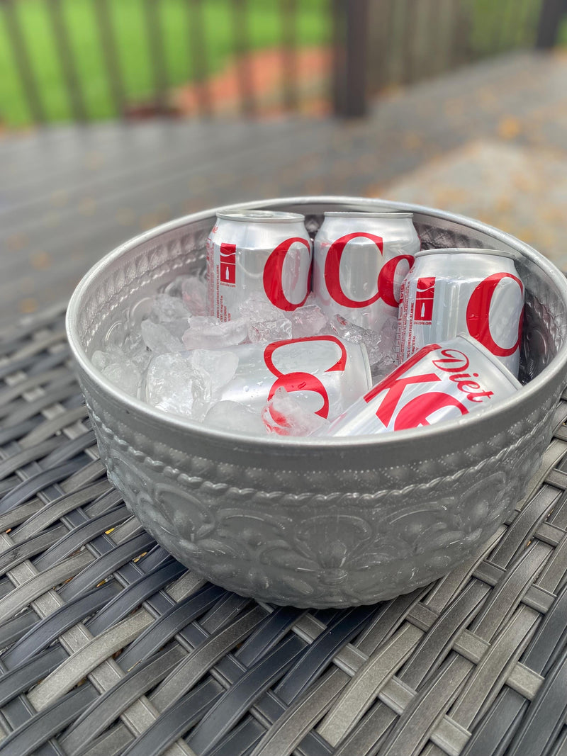 Aluminum Rice|Salad Bowls, Ice Bucket| Decorative Planter