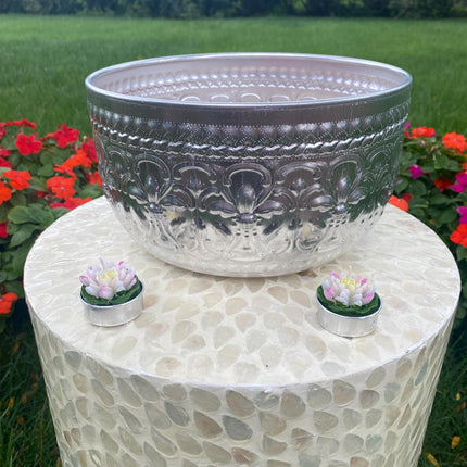 Aluminum Salad Bowls, Ice Bucket/ Decorative