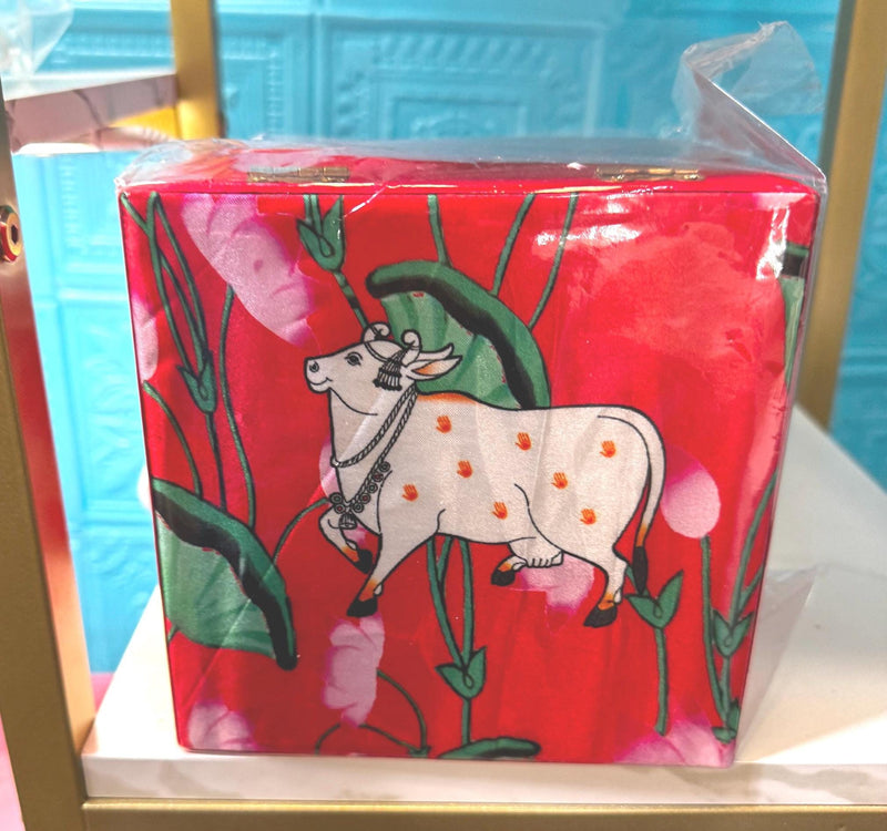 Pichwai Wooden Box