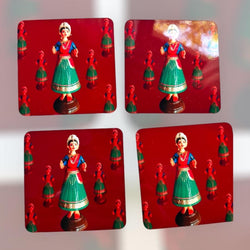 Ethnic Cup Coaster - Butta Bomma