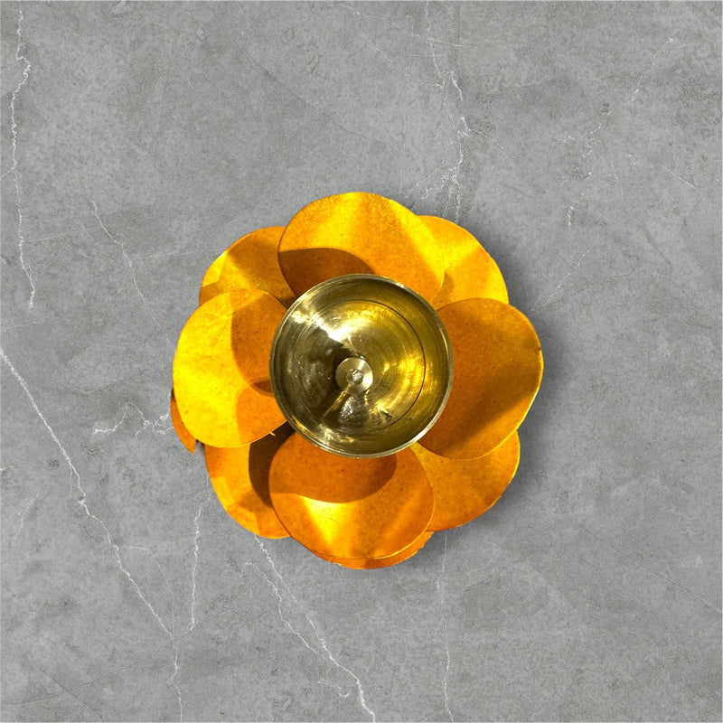 New Design Brass Rose Diya