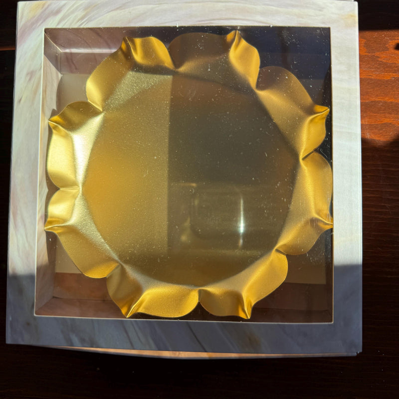 6in Lotus Urli in Gift Box