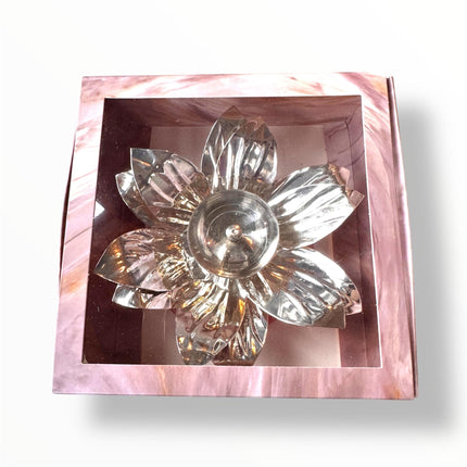 German Silver Plated Diya
