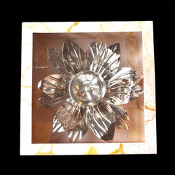 German Silver Plated Diya