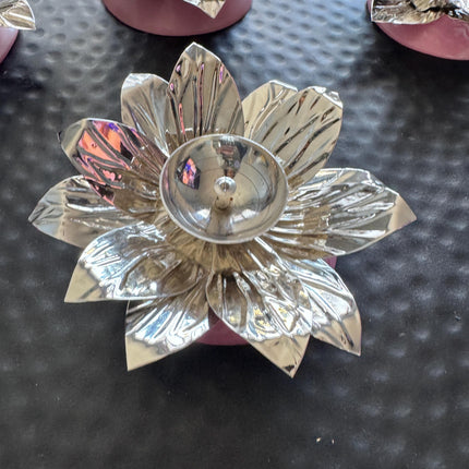 German Silver Plated Diya