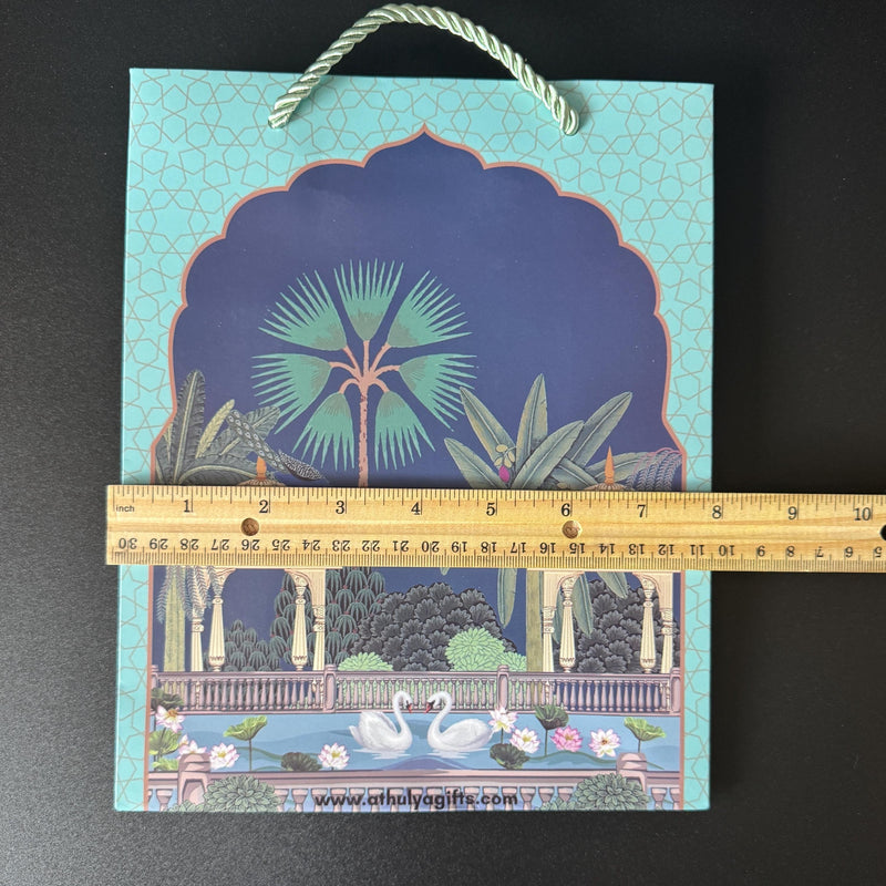 10pcs Premium Gift Bags Garden Palace (Pichwai) Design