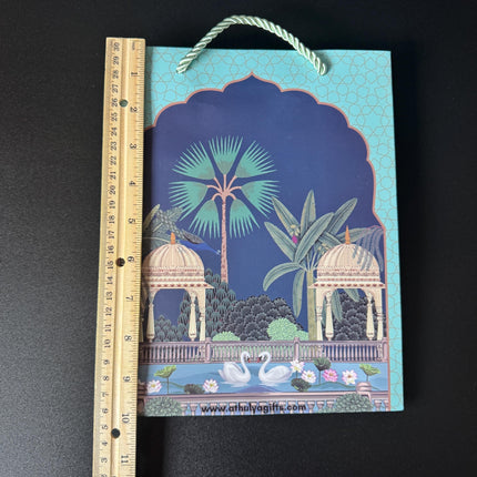 10pcs Premium Gift Bags Garden Palace (Pichwai) Design