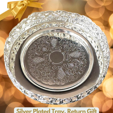 SMALL Silver Lookalike Tray