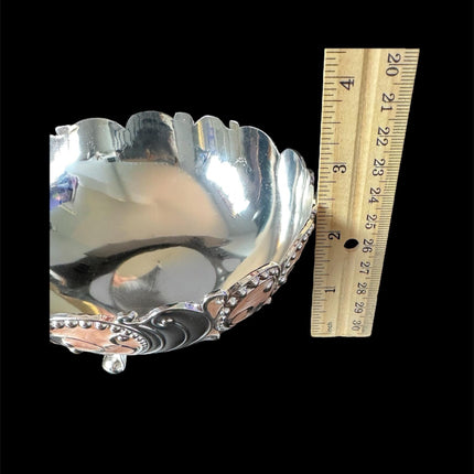 5in Pink German Silver Bowl with Gift Box