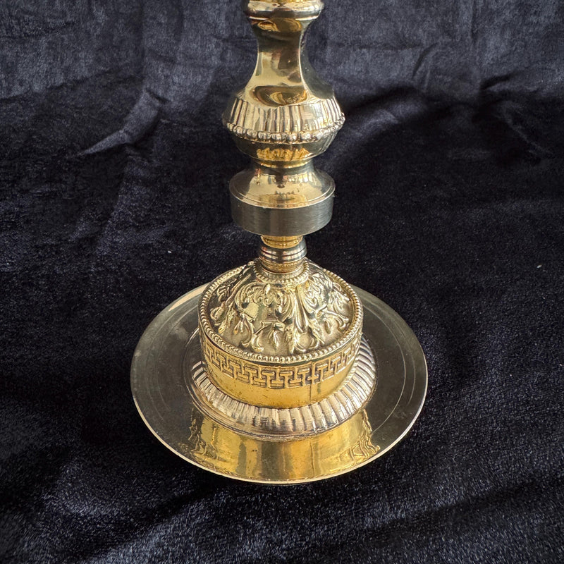 11” Peacock Handmade Pure Brass Diya/Deepam