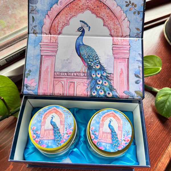 Peacock Dry Fruits/ Snacks Gift Box (Dry Fruits Not Included)