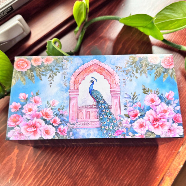 Peacock Dry Fruits/ Snacks Gift Box (Dry Fruits Not Included)