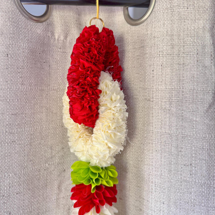 6ft Loop Garland Pair - Red