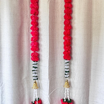 42” (3ft) Garland Pair for Event Decoration - Red