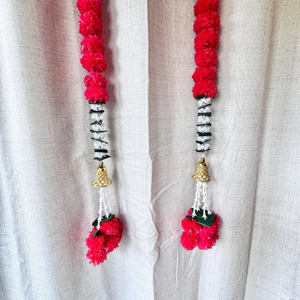 42” (3ft) Garland Pair for Event Decoration - Red