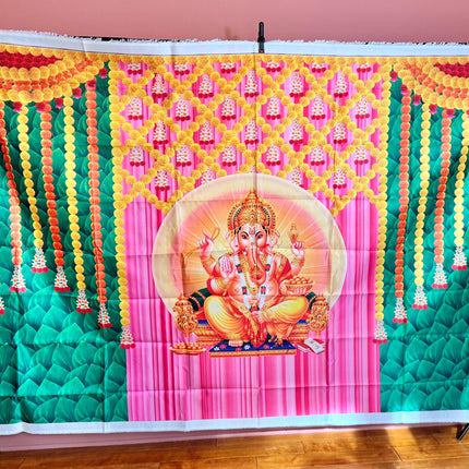 Ganesha Festival & Event Backdrop