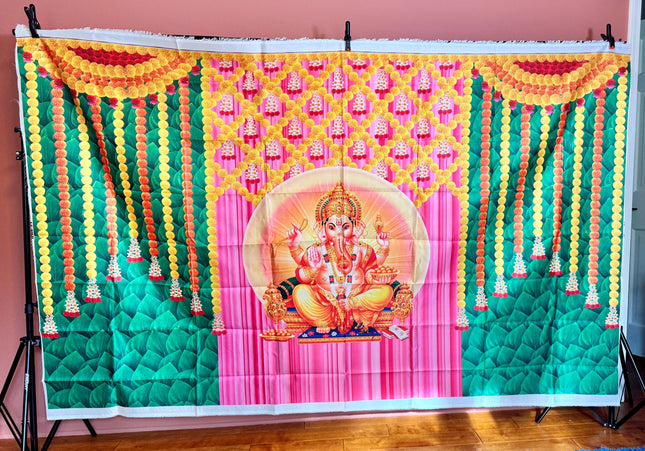 Ganesha Festival & Event Backdrop