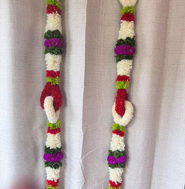 6ft Loop Garland Pair - Red