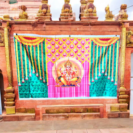 Ganesha Festival & Event Backdrop