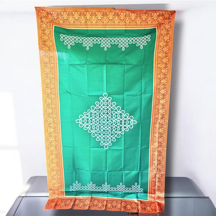 5x8ft Kolam/ Muggu Backdrop - Green