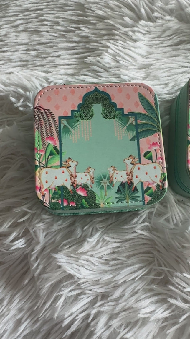 Pichwai Art Small Jewelry Box